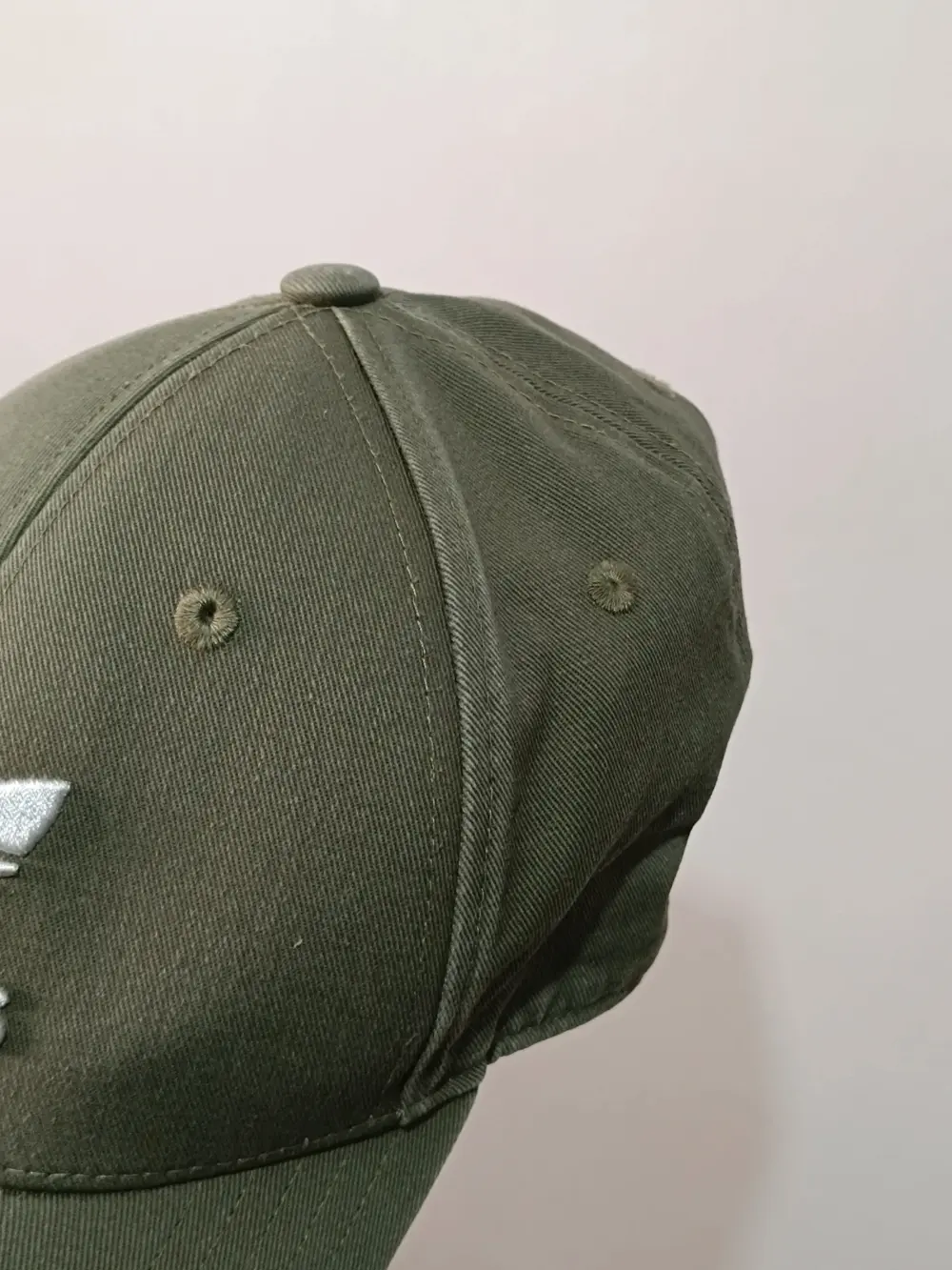 Gorra adidas Originals Trefoil • Verde Caqui • Dad Cap • Snapback • Talla Única Unisex • OSFA, foto 4