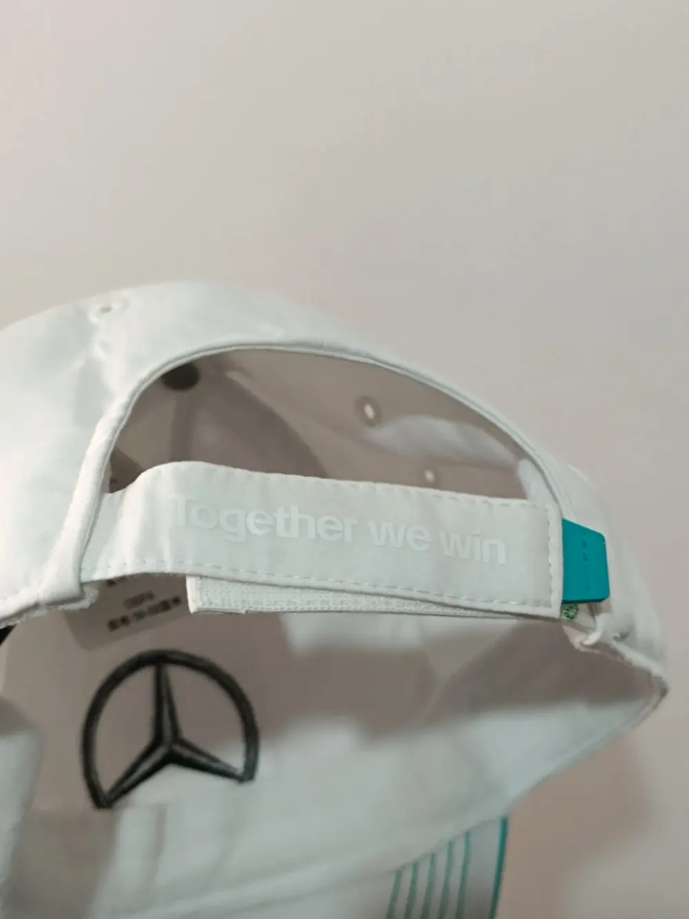 Gorra Mercedes-AMG Petronas F1 Team • Oficial • Blanca • Estrella Bordada • OSFA 56-58cm • Unisex, foto 5