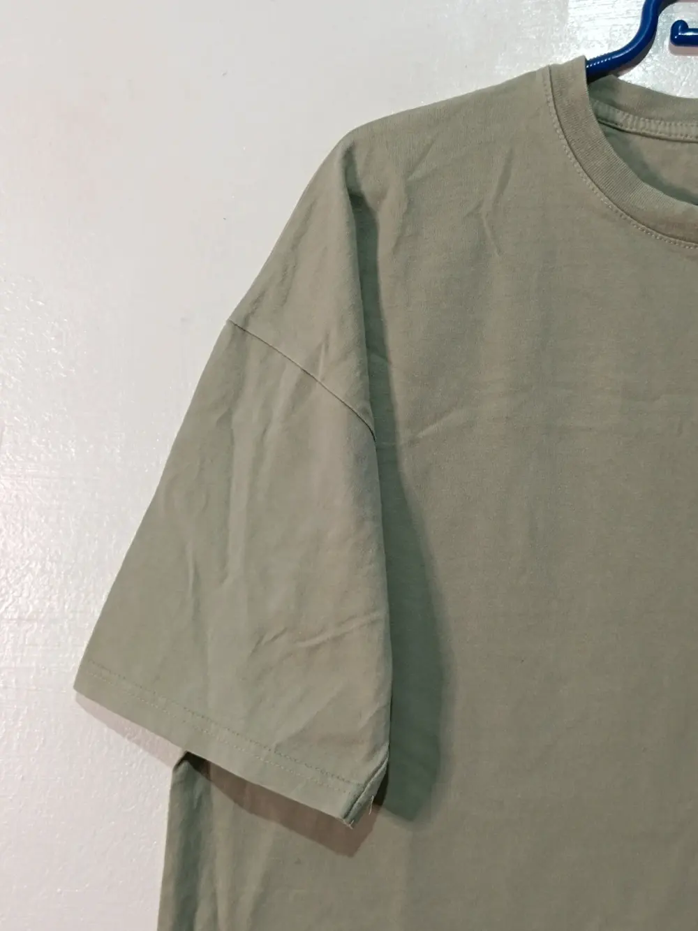 Camiseta Skate No time for losers verde oliva doble capa, talla M/L, foto 4