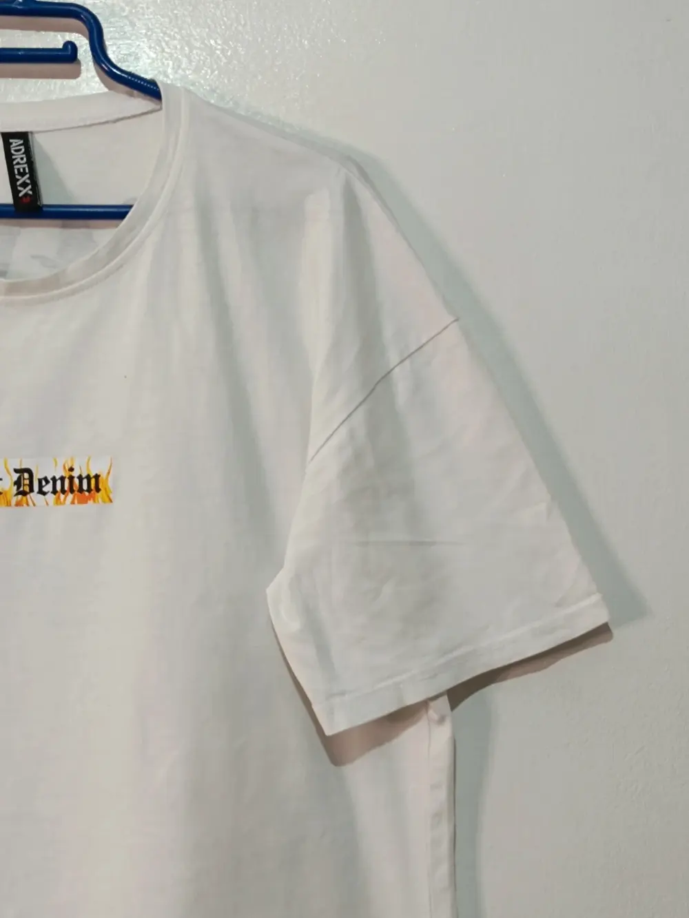 Camiseta Blanca Adrexx Oversize M - Estilo Streetwear Gráfico, foto 2
