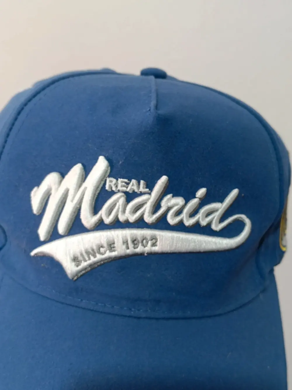 Gorra vintage Real Madrid Azul - Draps 1975 - Talla Única Ajustable, foto 2