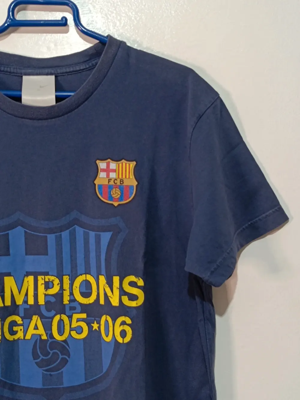 Camiseta vintage FC Barcelona temporada 2005/2006 talla XL sirve para L ver medidas, foto 2