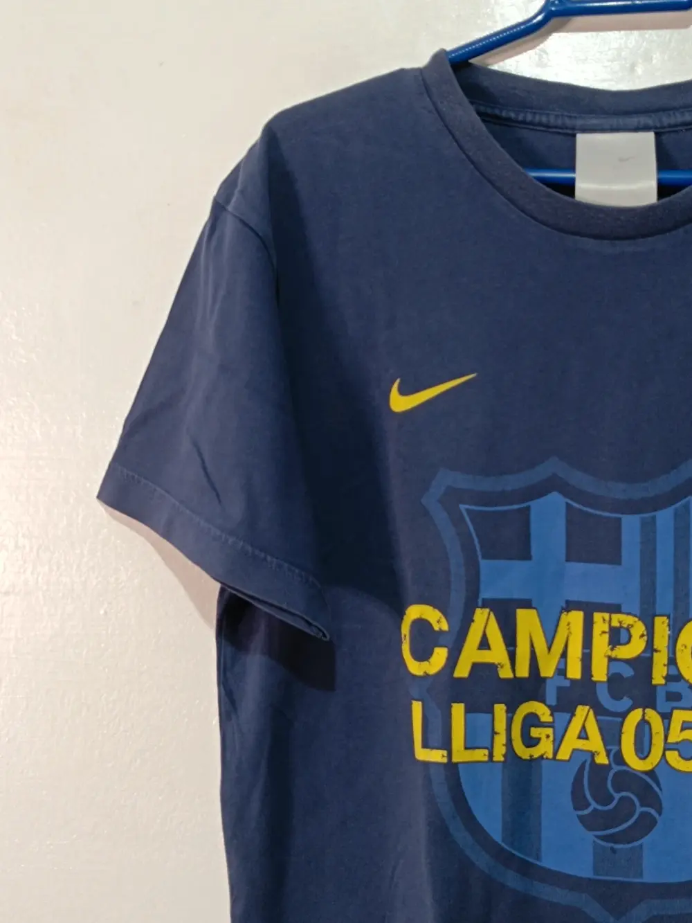 Camiseta vintage FC Barcelona temporada 2005/2006 talla XL sirve para L ver medidas, foto 3