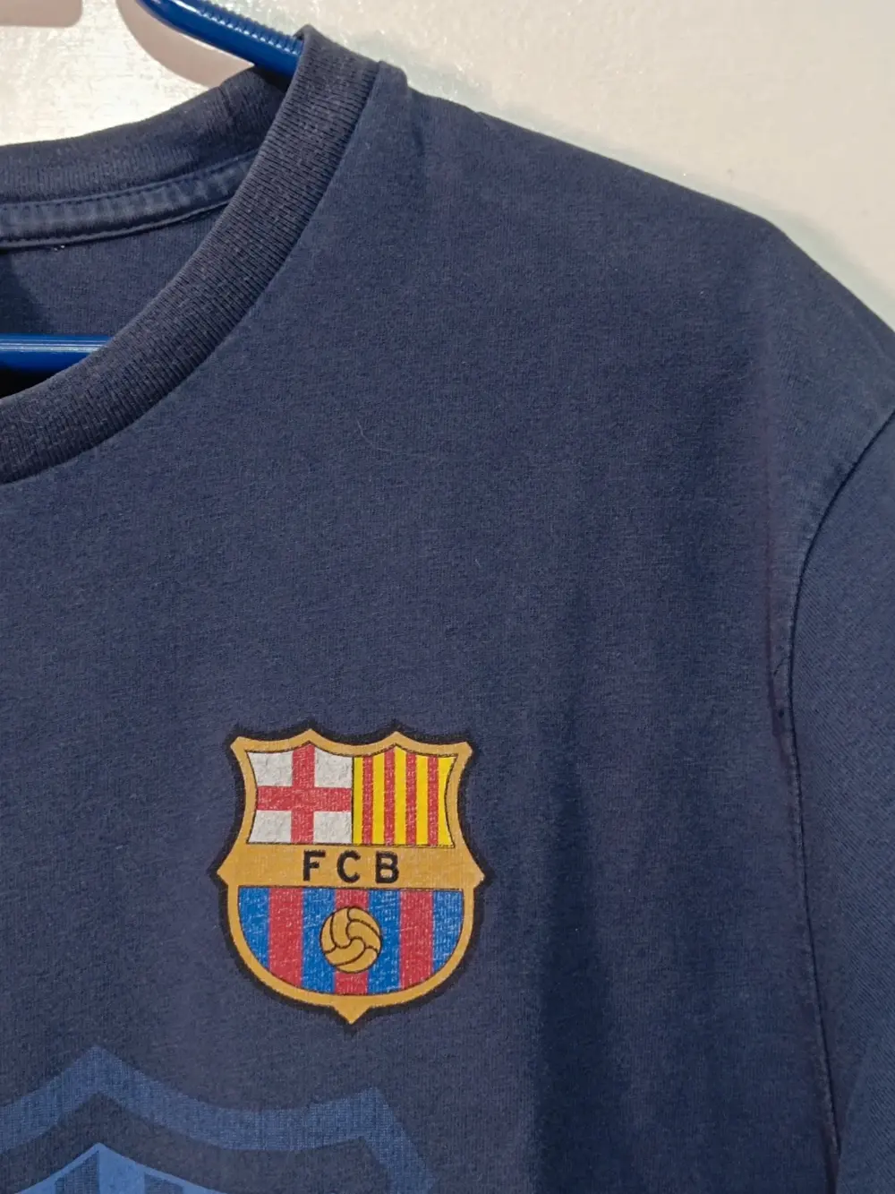 Camiseta vintage FC Barcelona temporada 2005/2006 talla XL sirve para L ver medidas, foto 4