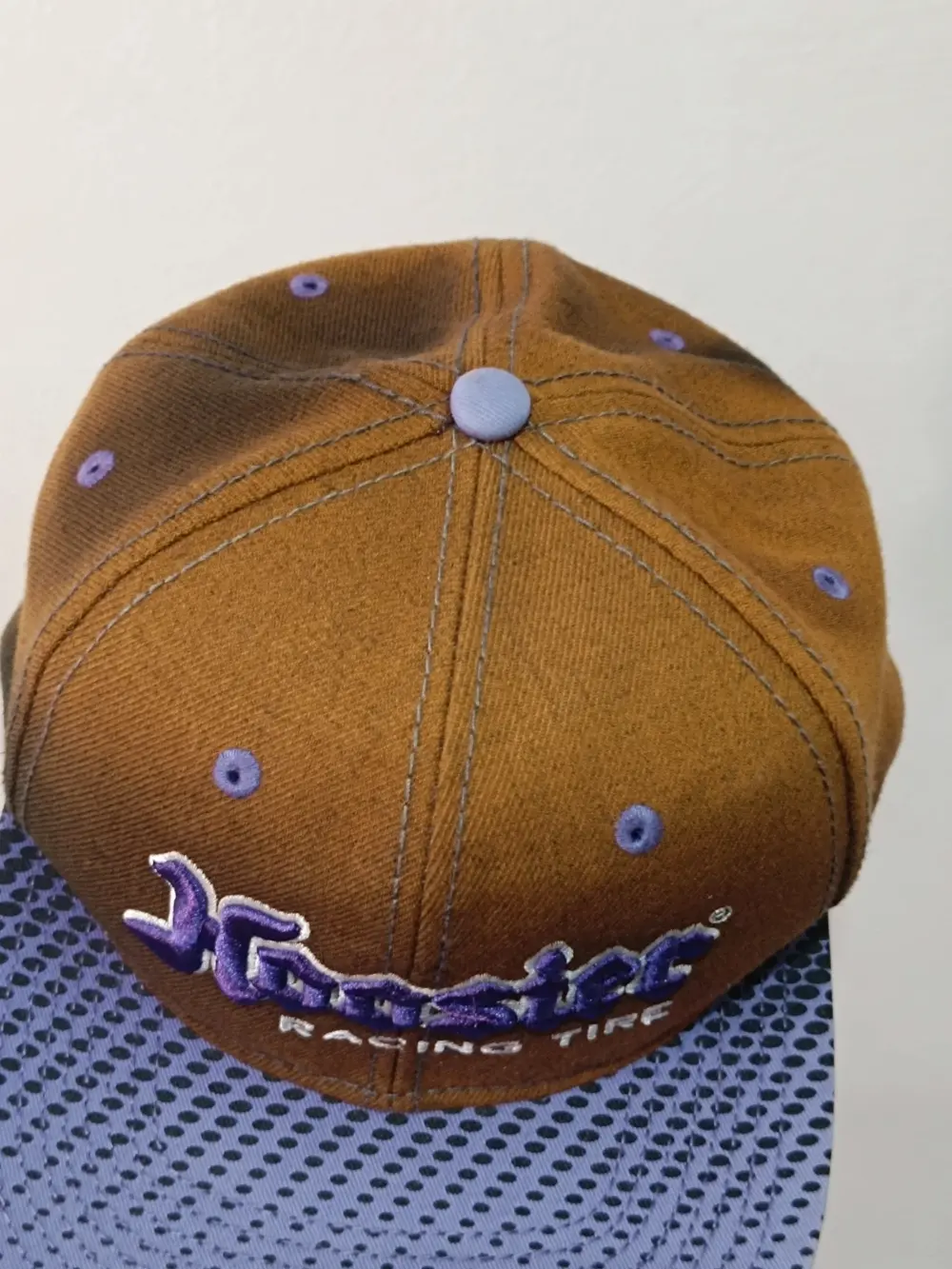Gorra Snapback Hoosier Racing Tire Vintage - Bordado 3D - Talla Única Ajustable adulto unisex, foto 2