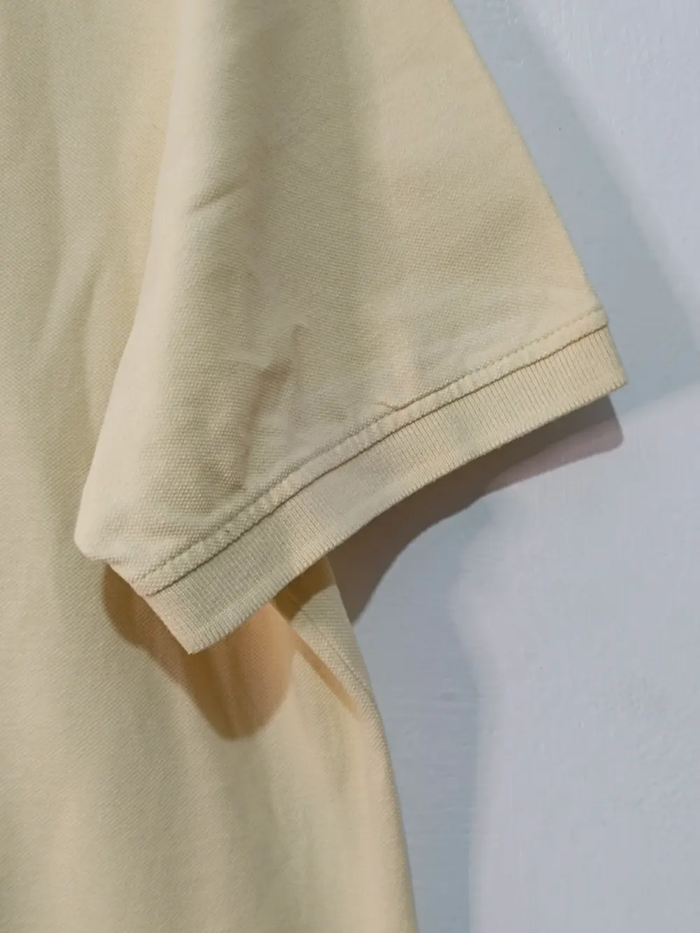 Polo Scalpers Regular Fit Amarillo Vainilla - Talla L - 100% Algodón BCI, foto 4