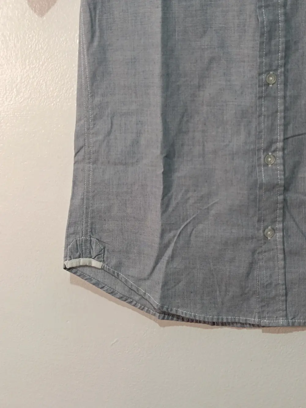 Camisa Ecko Unltd Est. 1993 Manga Corta Chambray Gris - Talla S Streetwear, foto 2