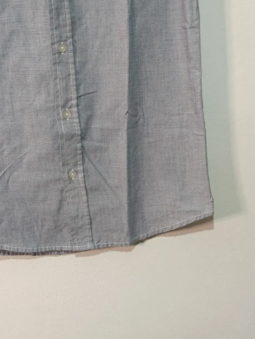 Camisa Ecko Unltd Est. 1993 Manga Corta Chambray Gris - Talla S Streetwear, foto 3