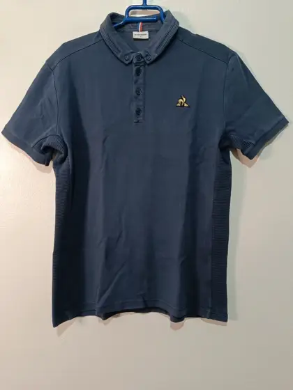 Polo Azul Marino Le Coq Sportif - Talla L
