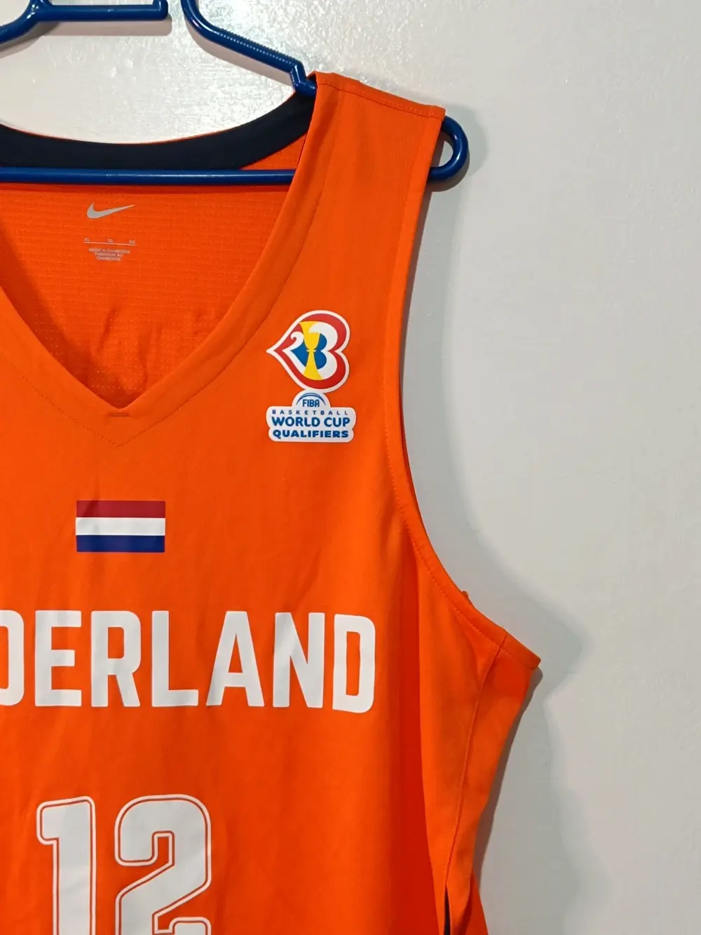 Camiseta Baloncesto Nike Selección Holanda - Kraag #12 - Talla XL - Nueva sin Etiquetas, foto 3