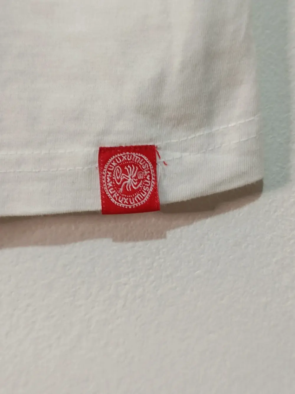 Polo San Fermín Blanco/Rojo - 7 Julio Uztaila - Talla M Kukuxumusu, foto 2