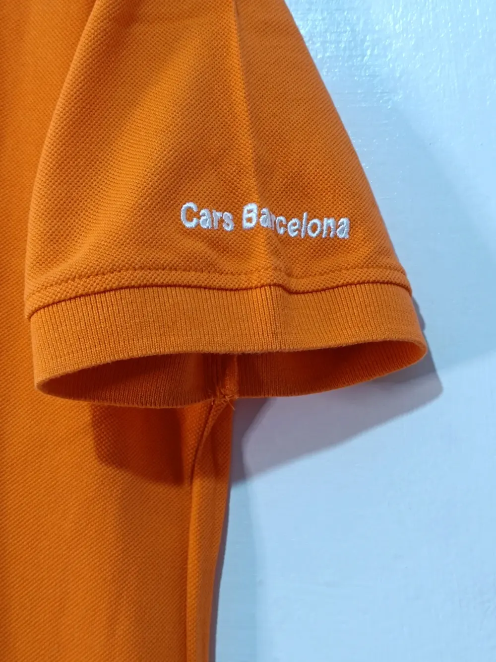 Polo Mercedes-Benz Naranja "MercedesTrophy" - Cars Barcelona - Talla S, foto 3