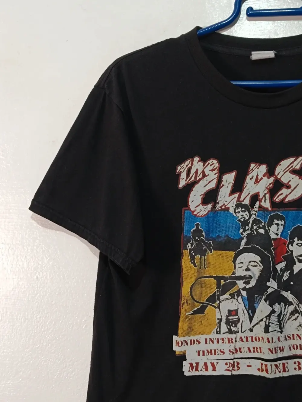 Camiseta The Clash "Bonds International Casino New York 1981" - Talla S, foto 3