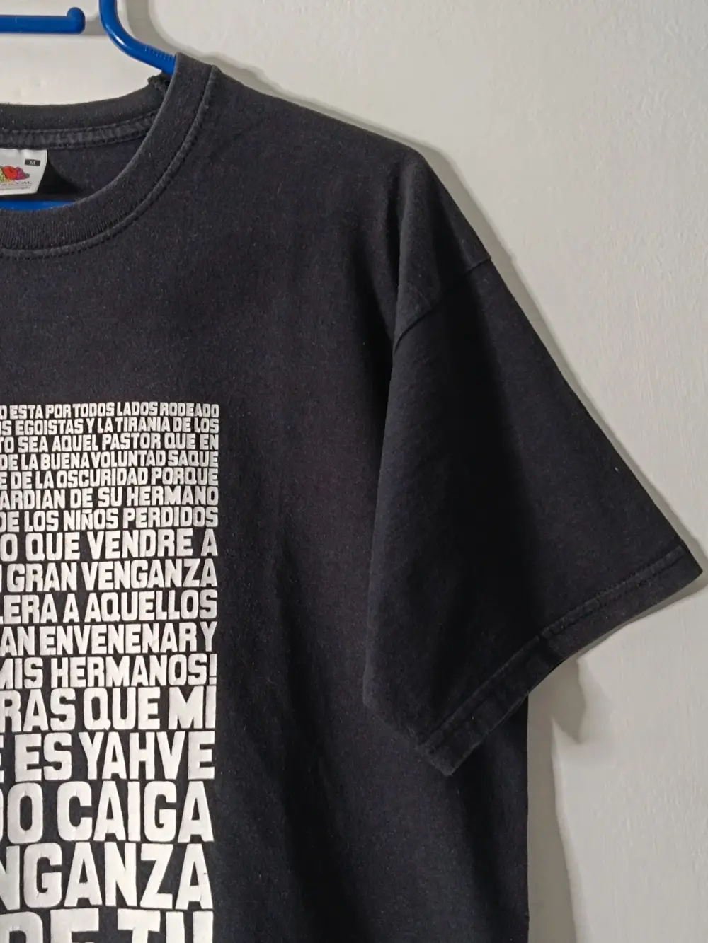 Camiseta Pulp Fiction "Ezequiel 25:17" - talla M, foto 4