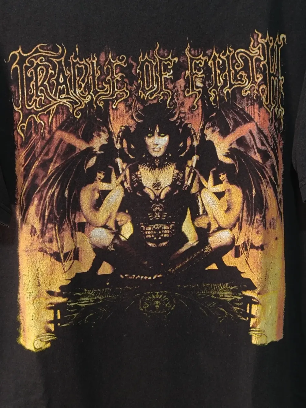 Camiseta Vintage Cradle of Filth – Talla XL (Double Sided Graphic), foto 2