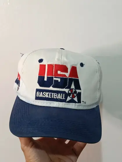Gorra Vintage USA Basketball 90s Sports Specialties – Talla Única ajustable adulto unisex