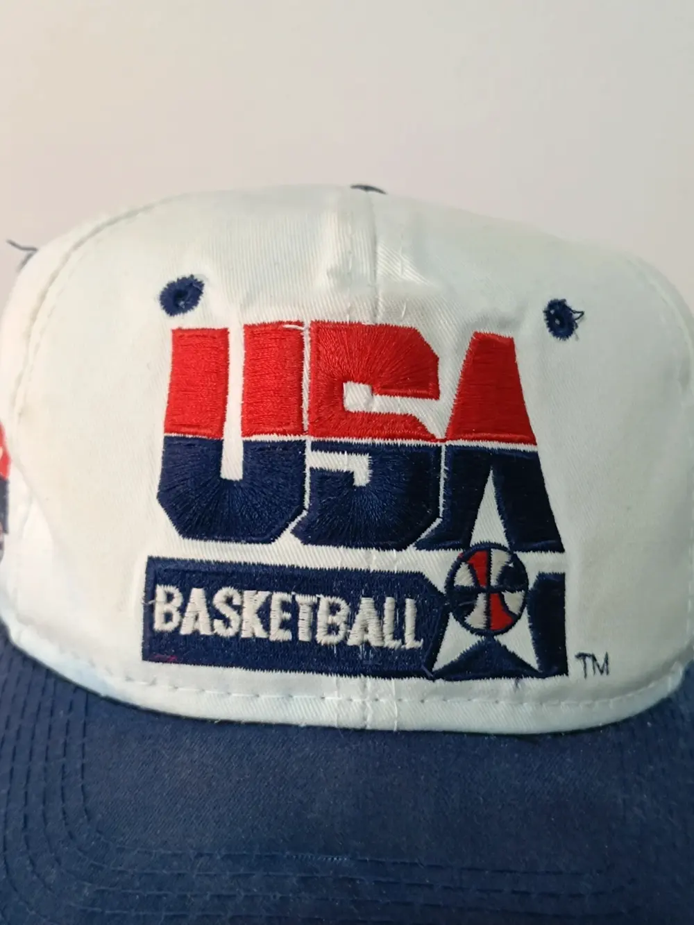 Gorra Vintage USA Basketball 90s Sports Specialties – Talla Única ajustable adulto unisex, foto 2