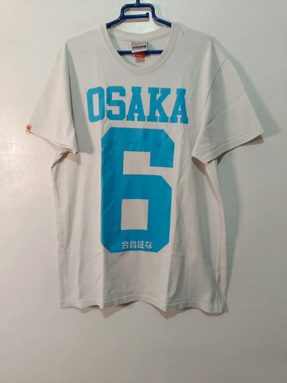 Camiseta Superdry "Osaka 6" Blanca – Talla XXL (Sirve para XL)