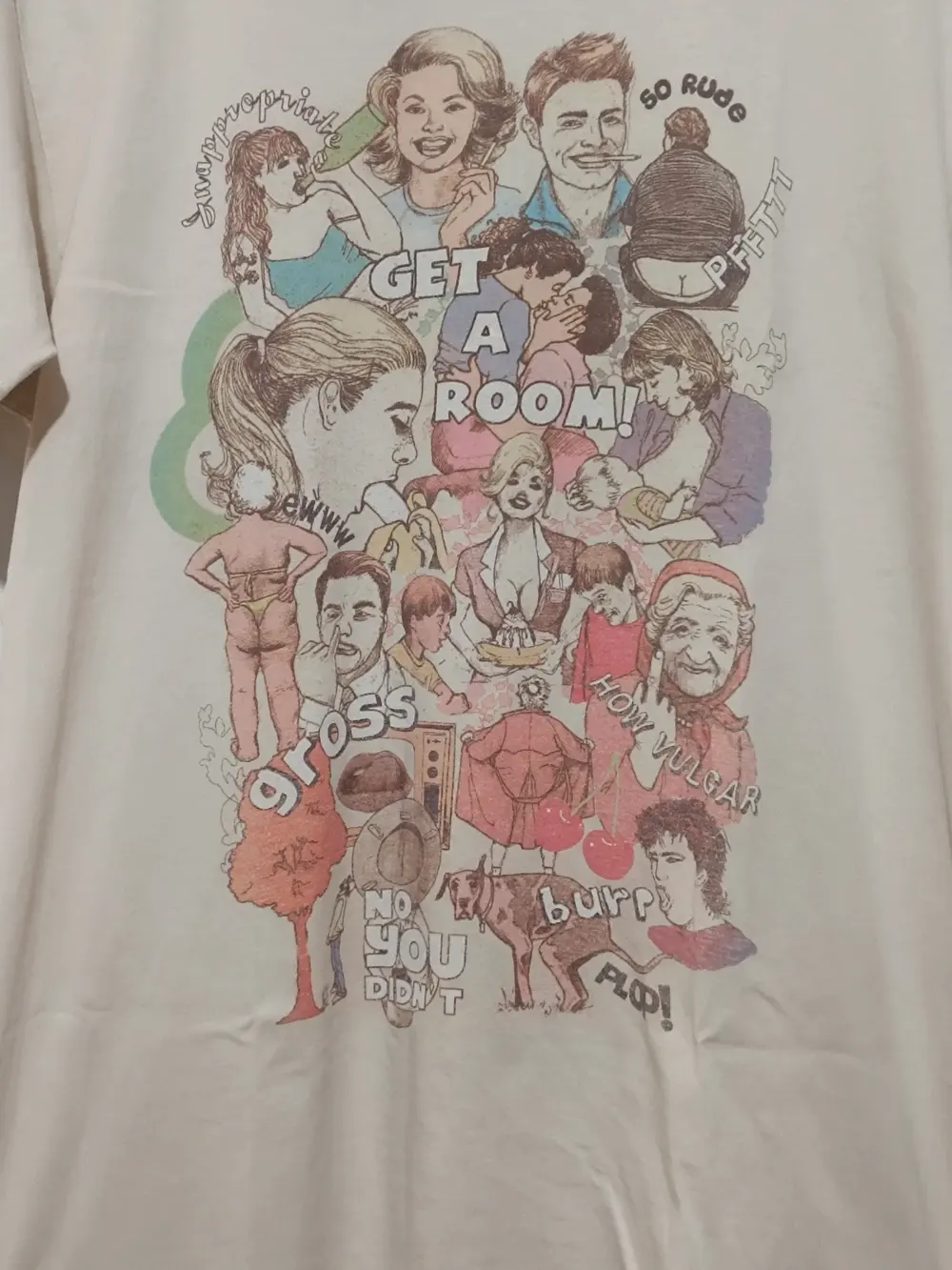 Camiseta Threadless "That Is Inappropriate" Edición Limitada Talla M (ver medidas), foto 2