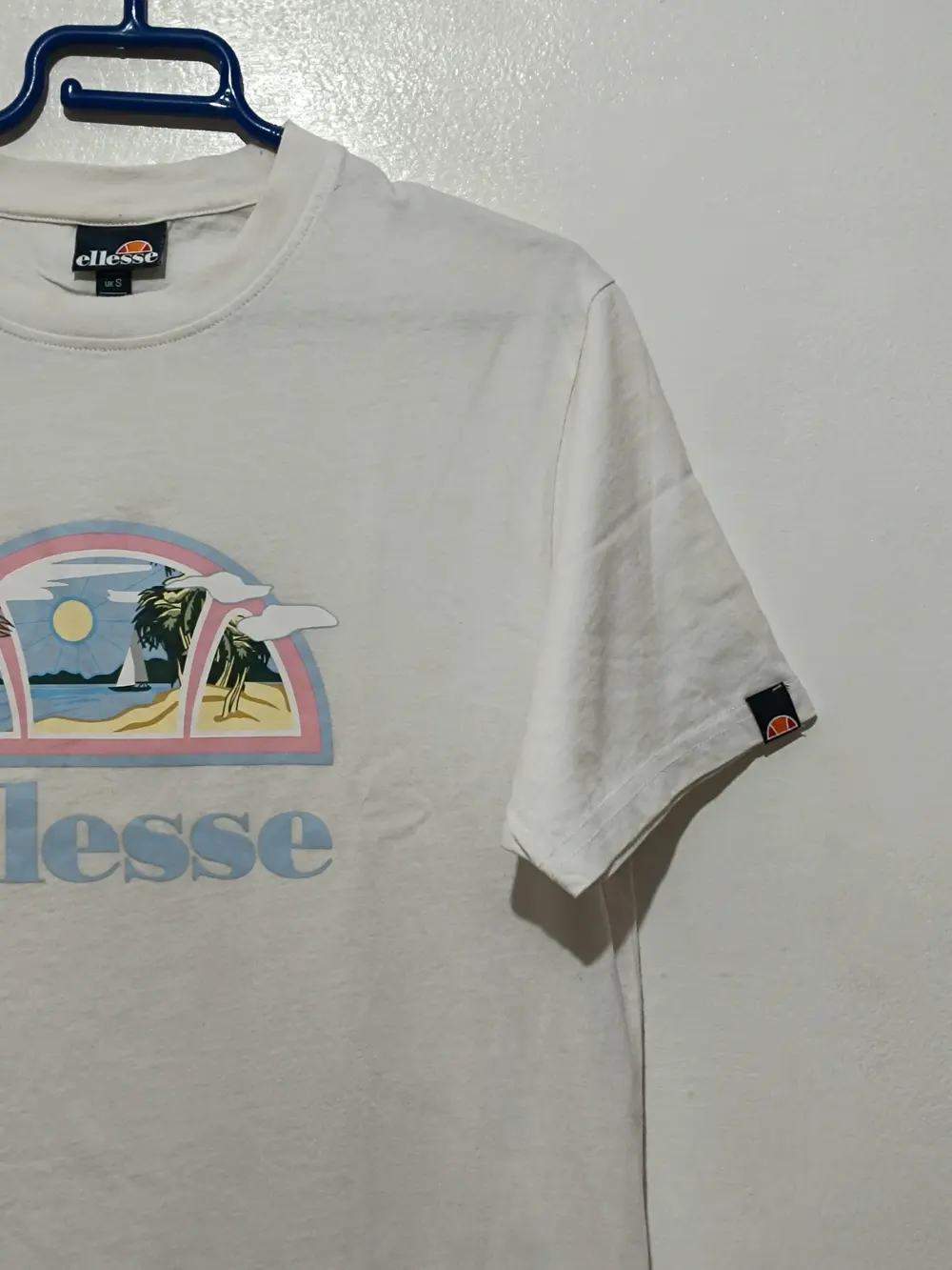 Camiseta manga corta ellesse talla S ver medidas, foto 2