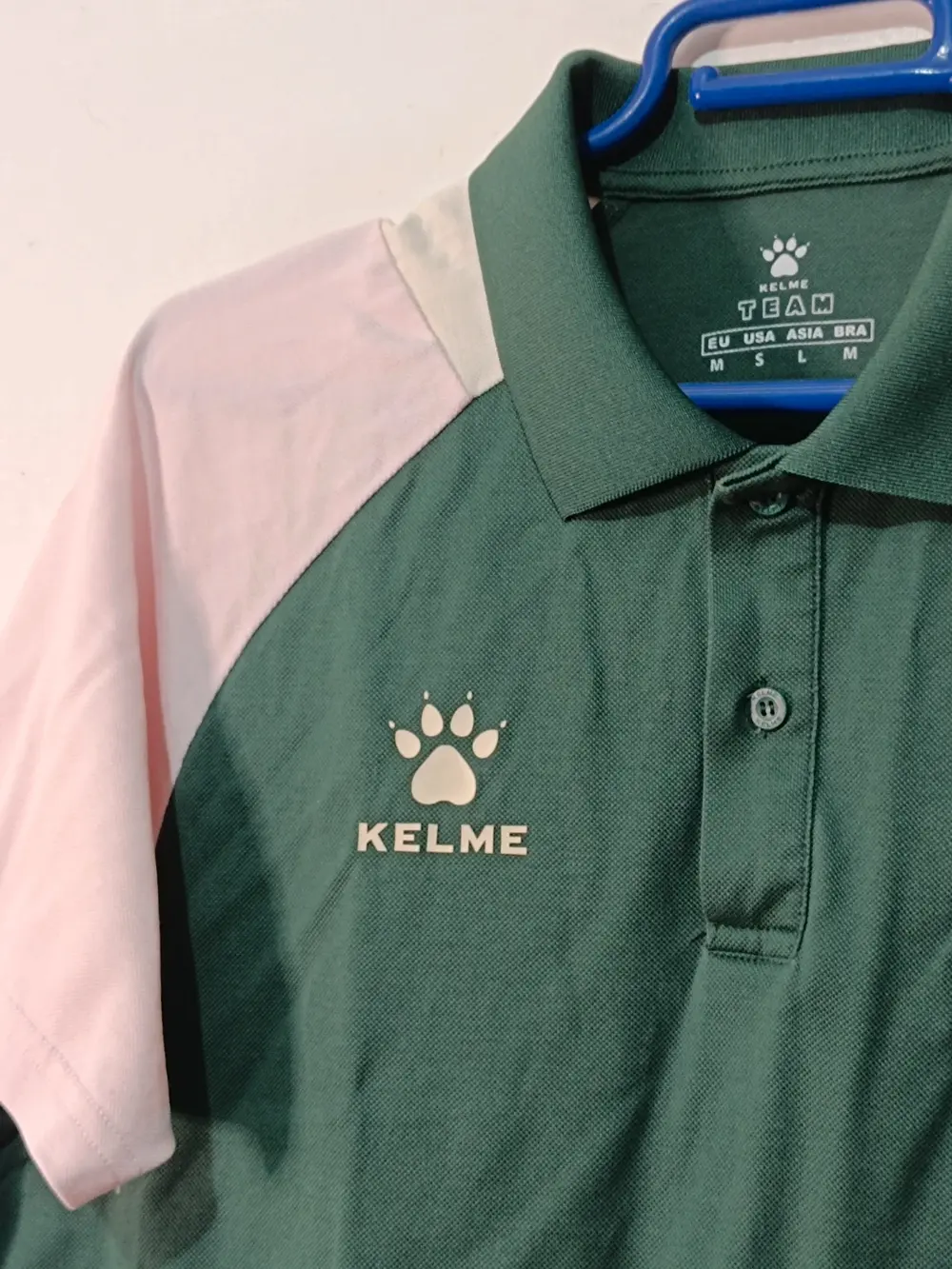 Polo RCD Espanyol Kelme talla M ver medidas, foto 5