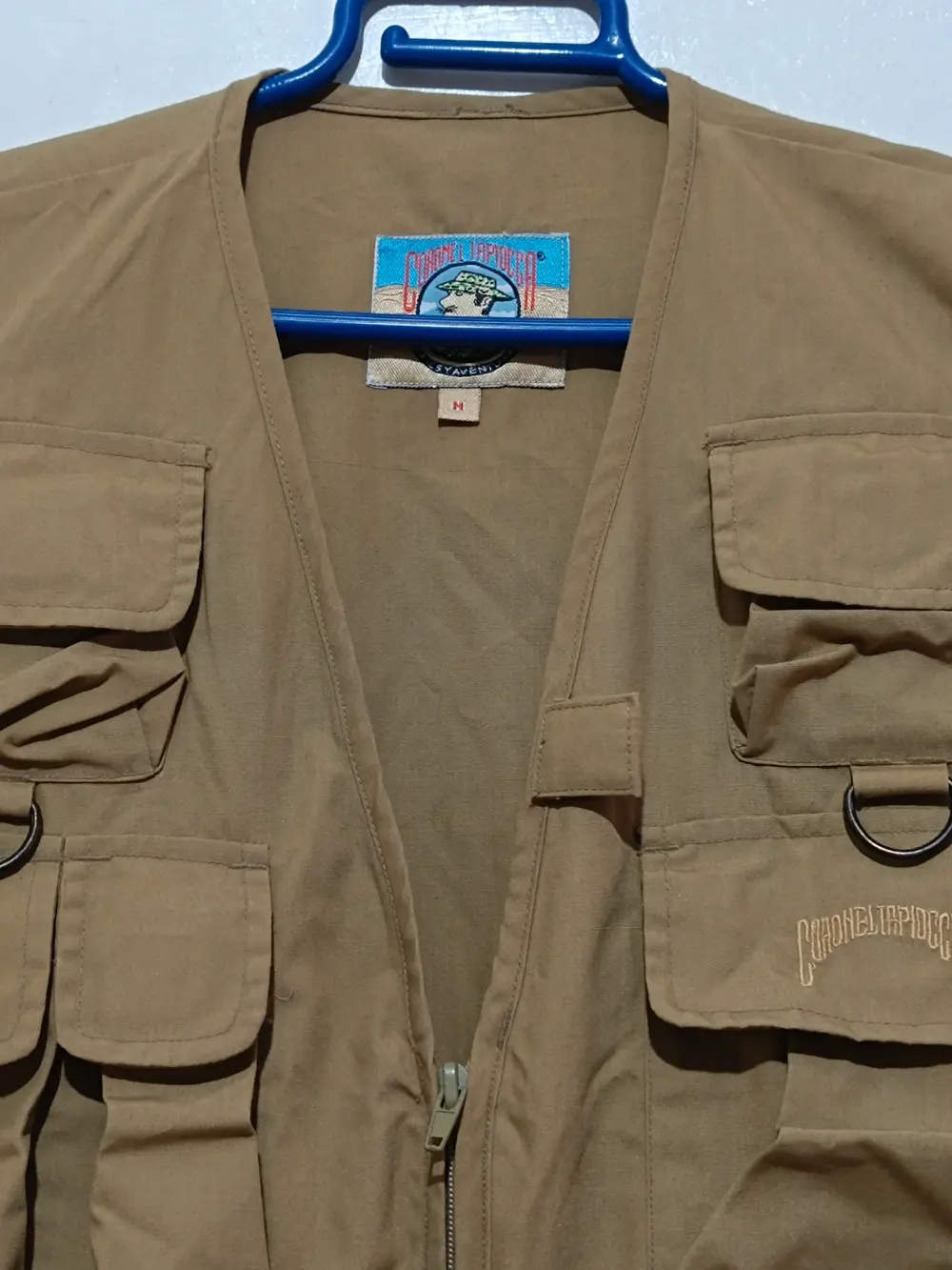 Chaleco Multibolsillos Coronel Tapioca Safari/Pesca Talla M (ver medidas, foto 5