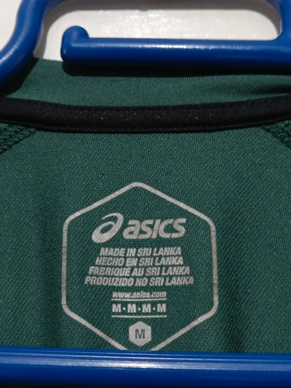 Camiseta Técnica Asics Running Verde – Talla M D1 Keeps You Dry, foto 4