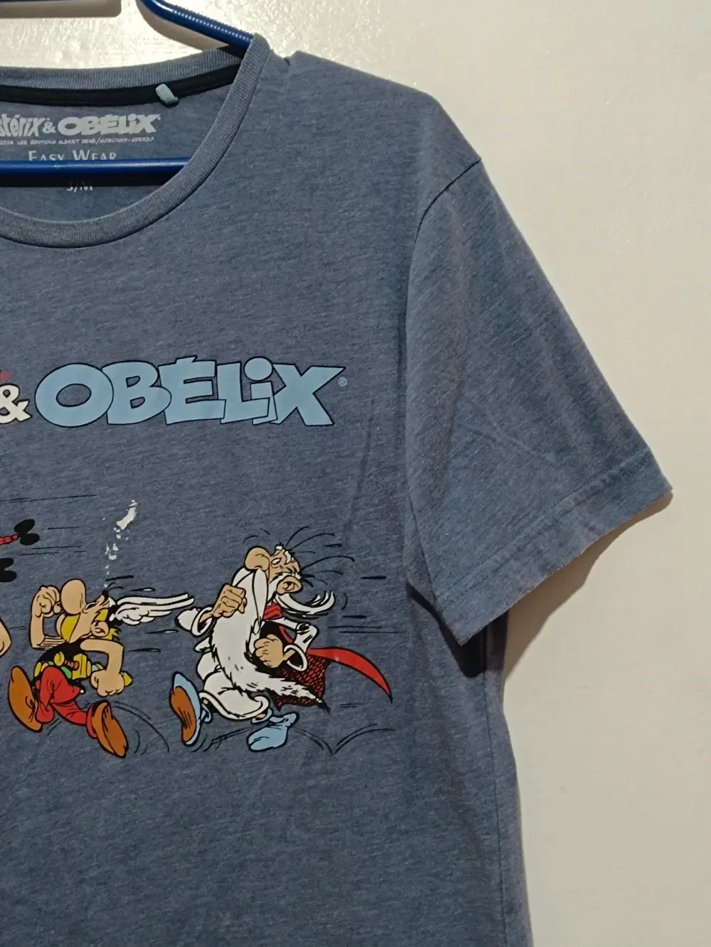 Camiseta manga corta gráfica de Astérix y Obélix, talla M sirve para S Easy wear, foto 4