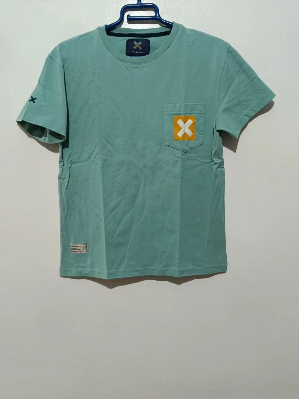 Camiseta Blue Banana brand verde talla XS ver medidas