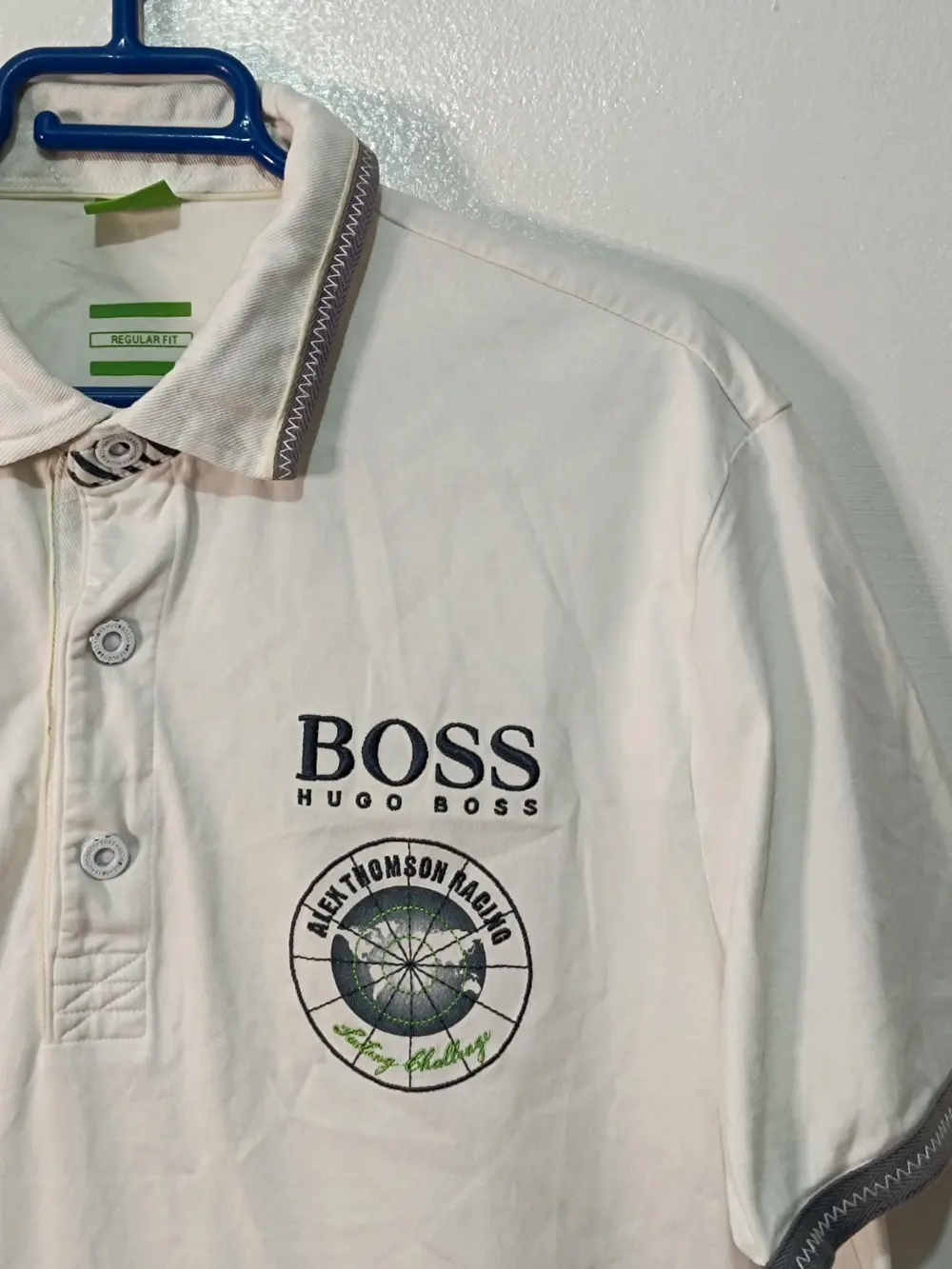 Polo Hugo Boss alex thomson racing sailing challenge blanco talla L, foto 3