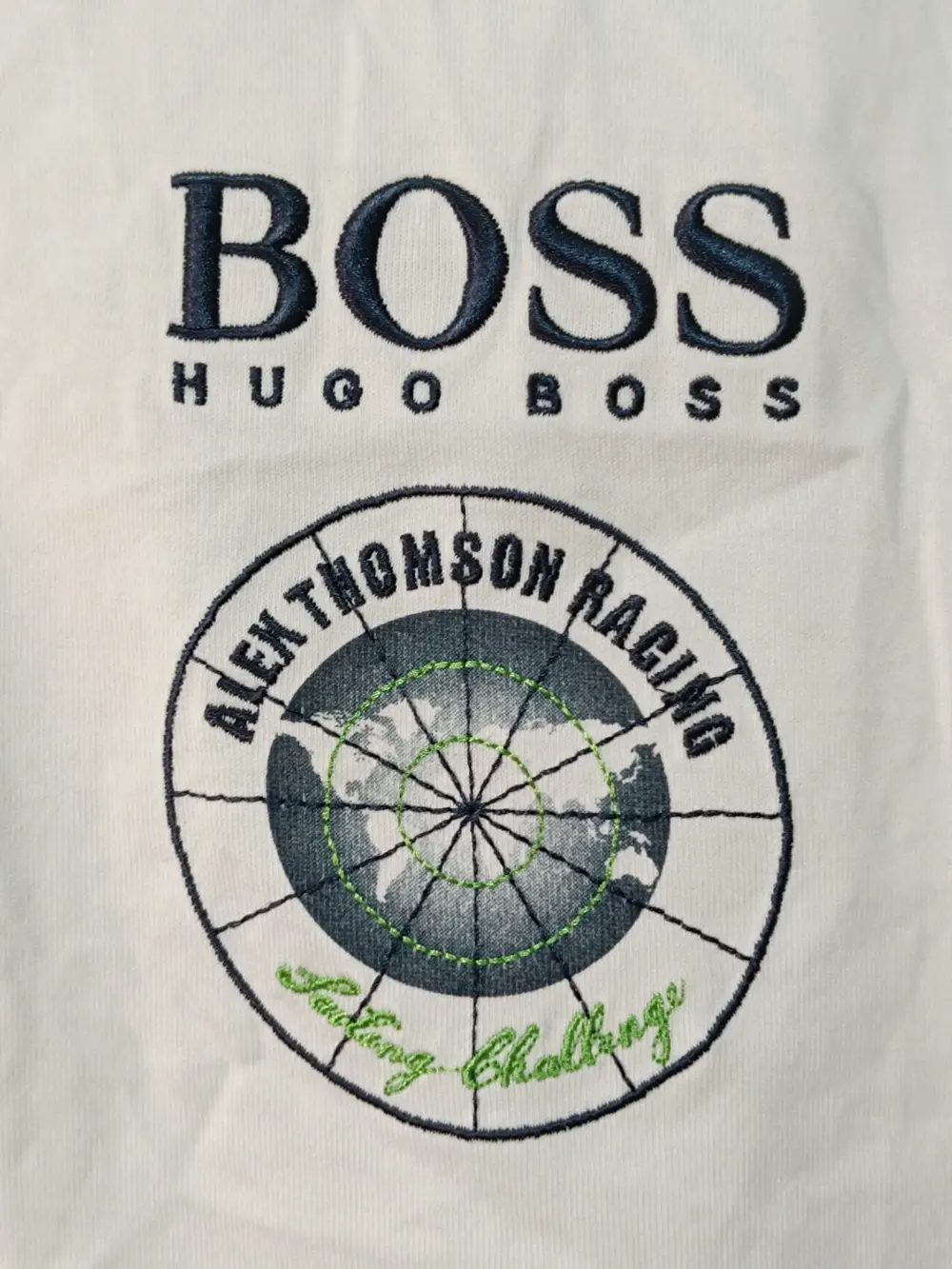 Polo Hugo Boss alex thomson racing sailing challenge blanco talla L, foto 5