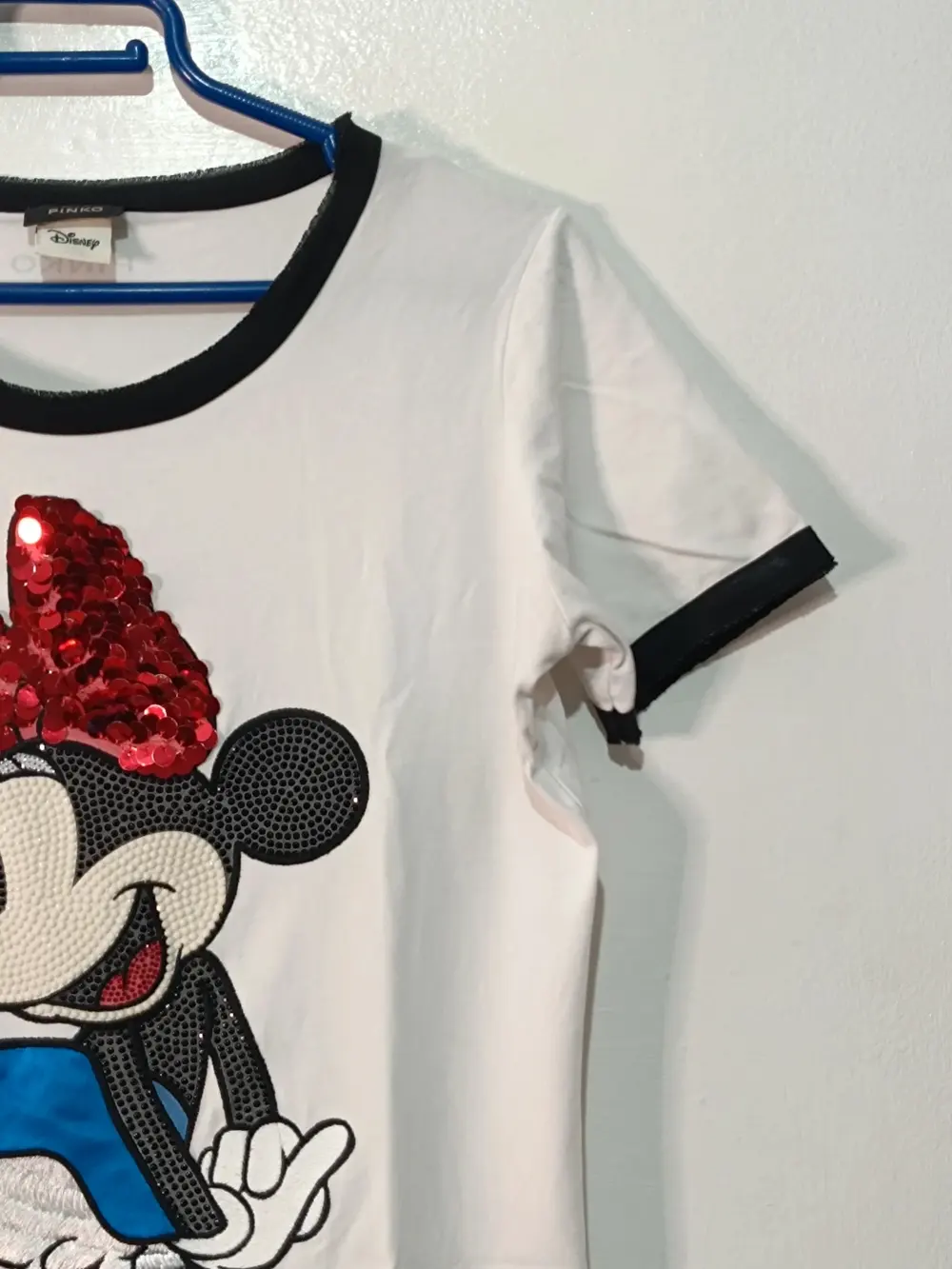 Camiseta manga corta Minnie Mouse Pinko x Disney talla XS ver medidas, foto 3