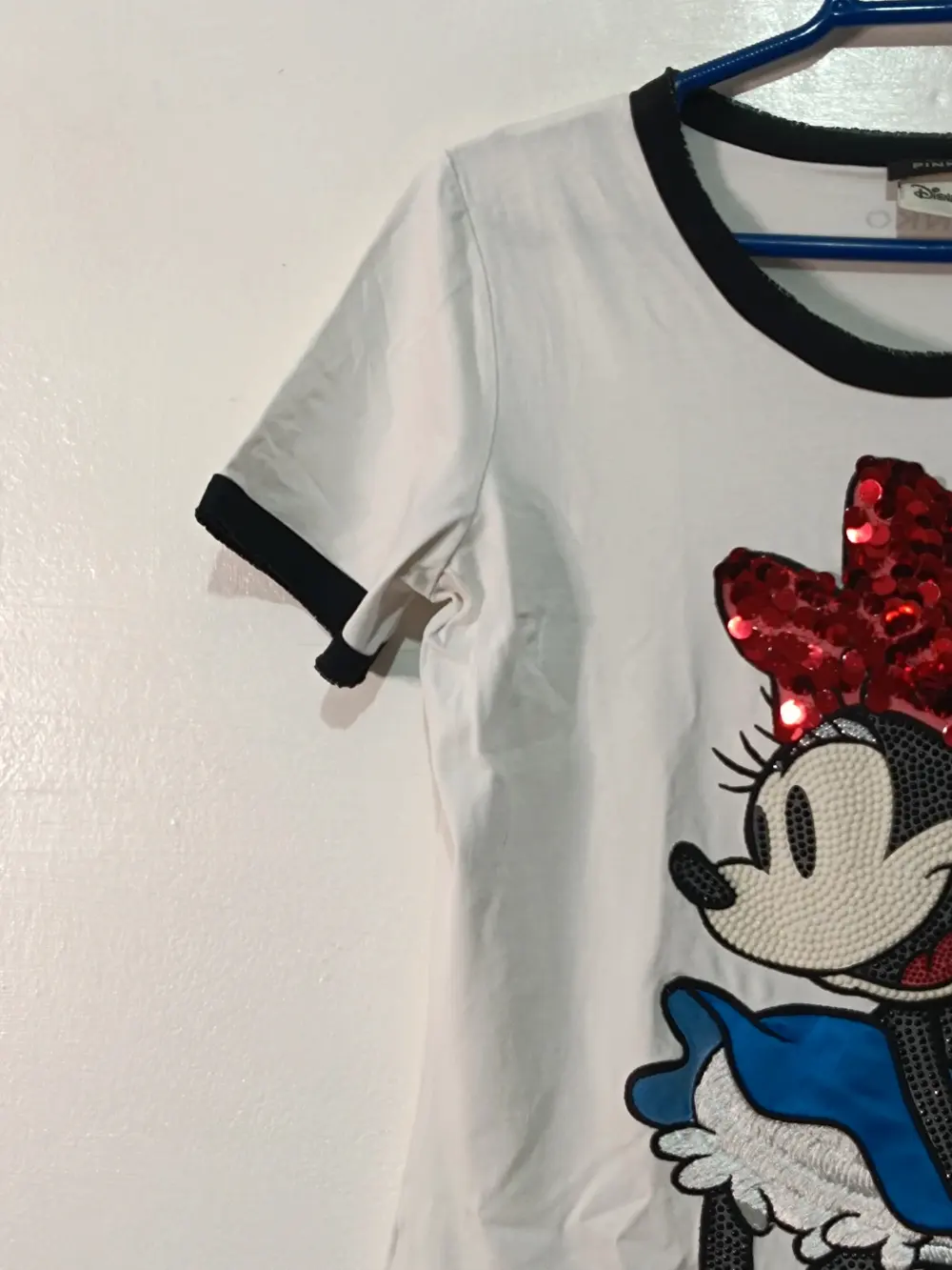 Camiseta manga corta Minnie Mouse Pinko x Disney talla XS ver medidas, foto 4