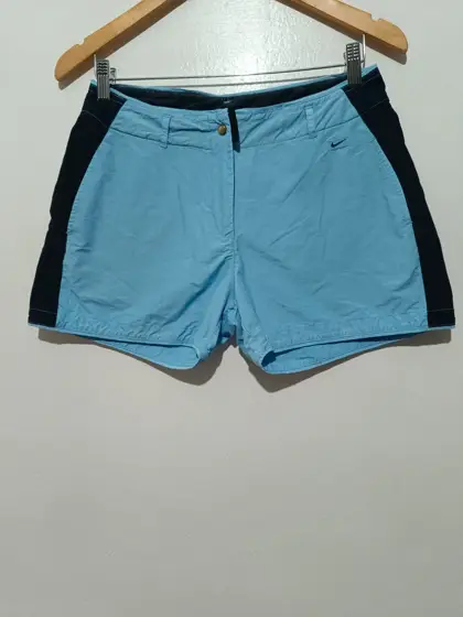 Short Nike Vintage Y2K Azul celeste y Marino talla S sirve para M mujer ver medidas