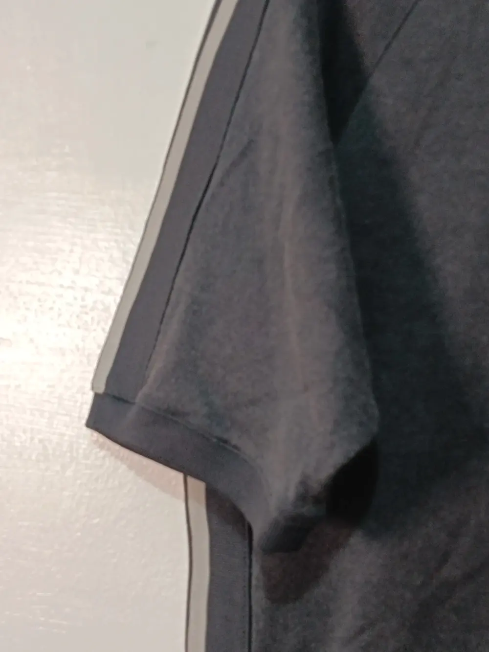 Camiseta Nike vintage y2k gris marengo cuello V talla M, foto 5