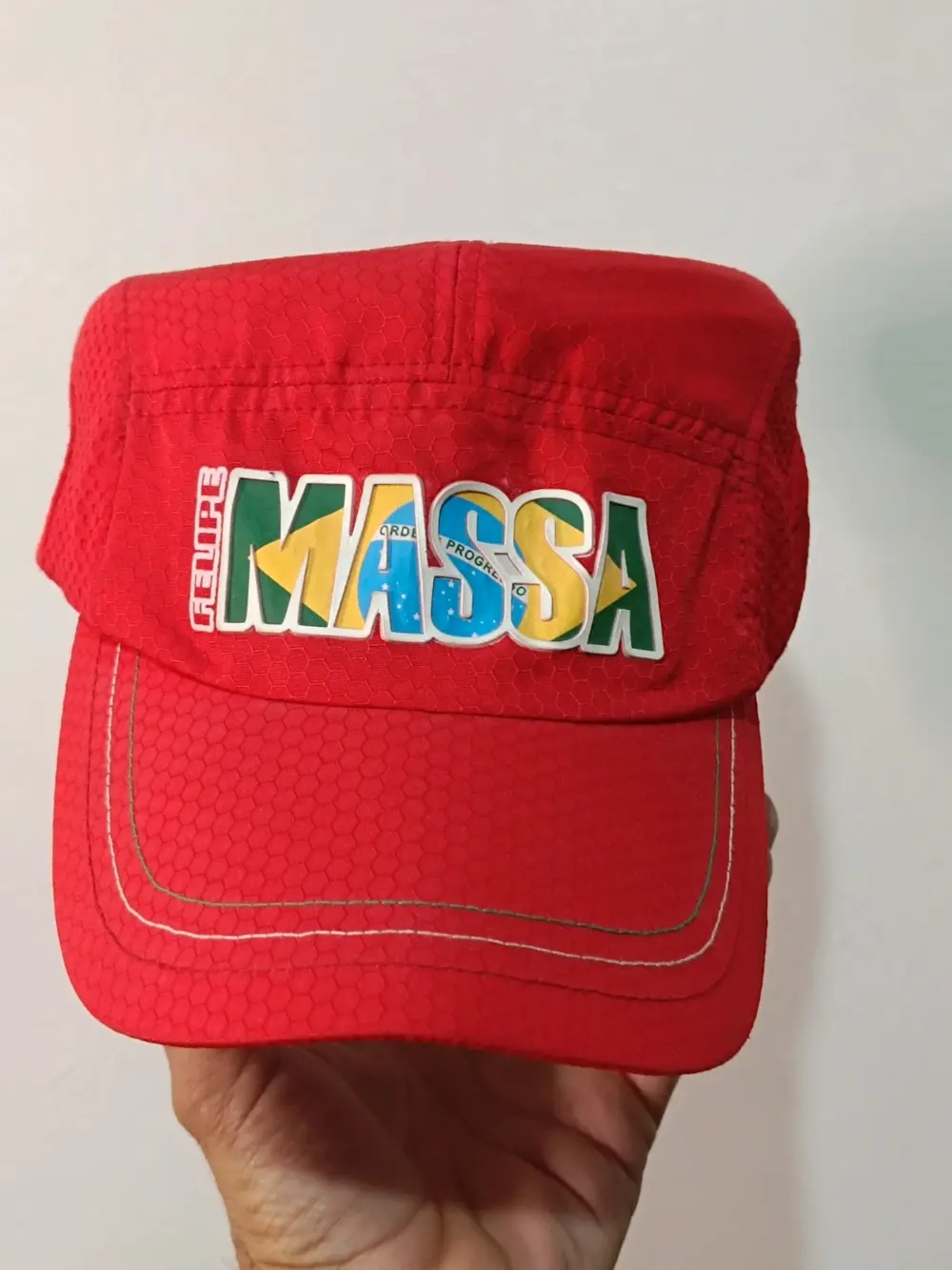 Gorra Ferrari F1 Felipe Massa Oficial Scuderia Ferrari roja ajustable