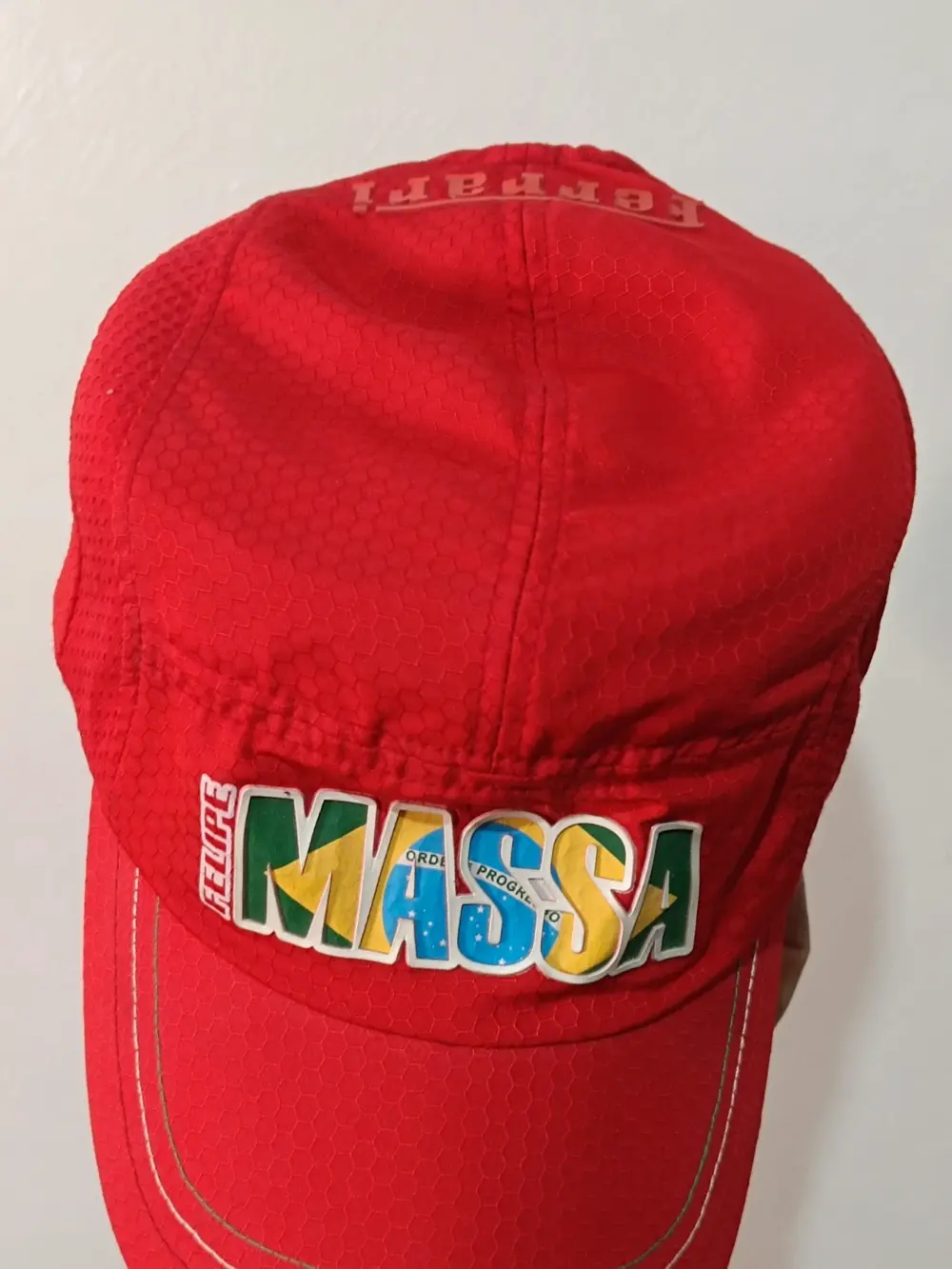 Gorra Ferrari F1 Felipe Massa Oficial Scuderia Ferrari roja ajustable, foto 2