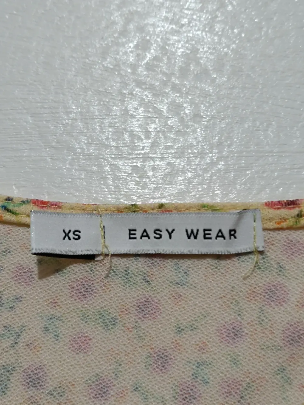 Vestido corto de tirantes floral amarillo easy wear talla xs, foto 5