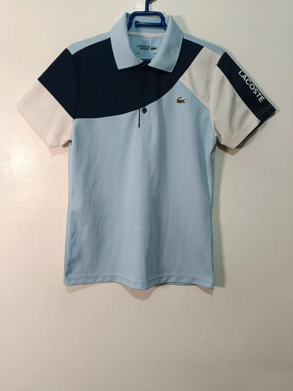 Polo deportivo Lacoste Sport ultra dry azul talla S