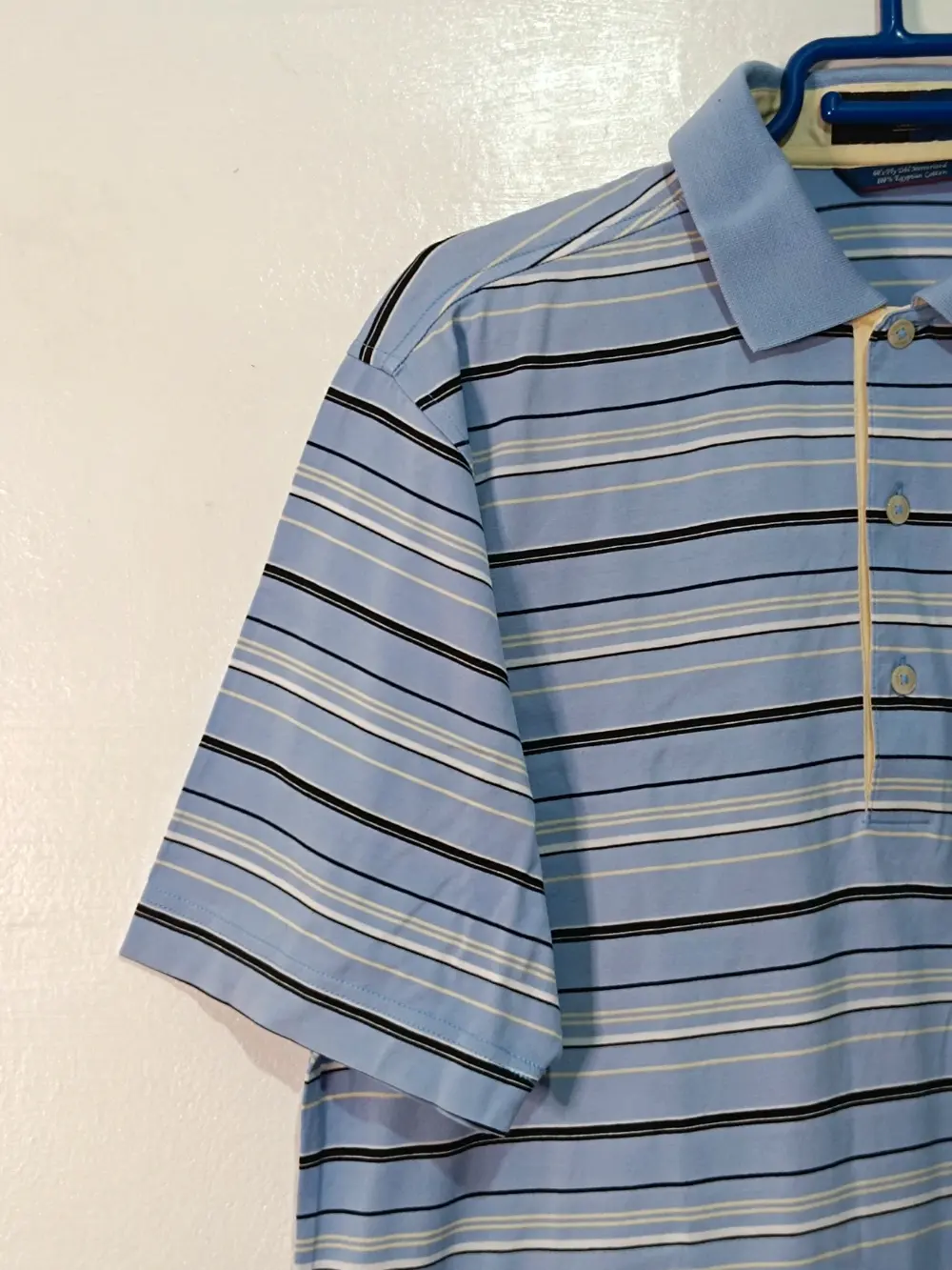 Polo Callaway Collection Rayas Algodón Egipcio Talla S (ver medidas), foto 2