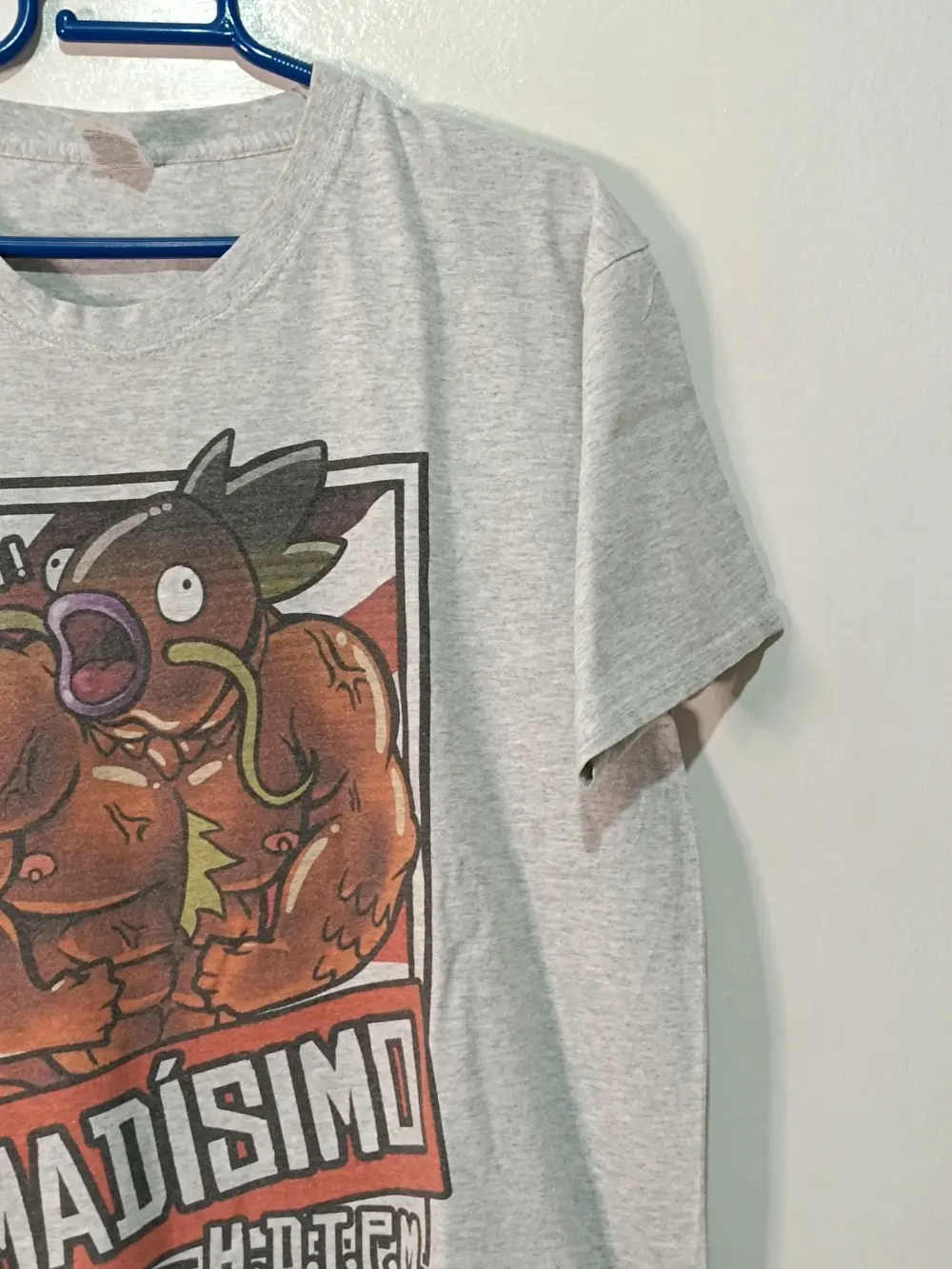 Camiseta meme Pokemon Magikarp estoy mamadisimo talla M, foto 5