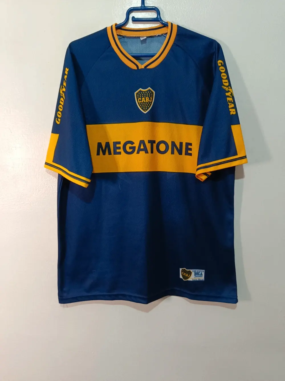 Camiseta vintage Boca Juniors Megatone 14 Palacio Talla L/XL