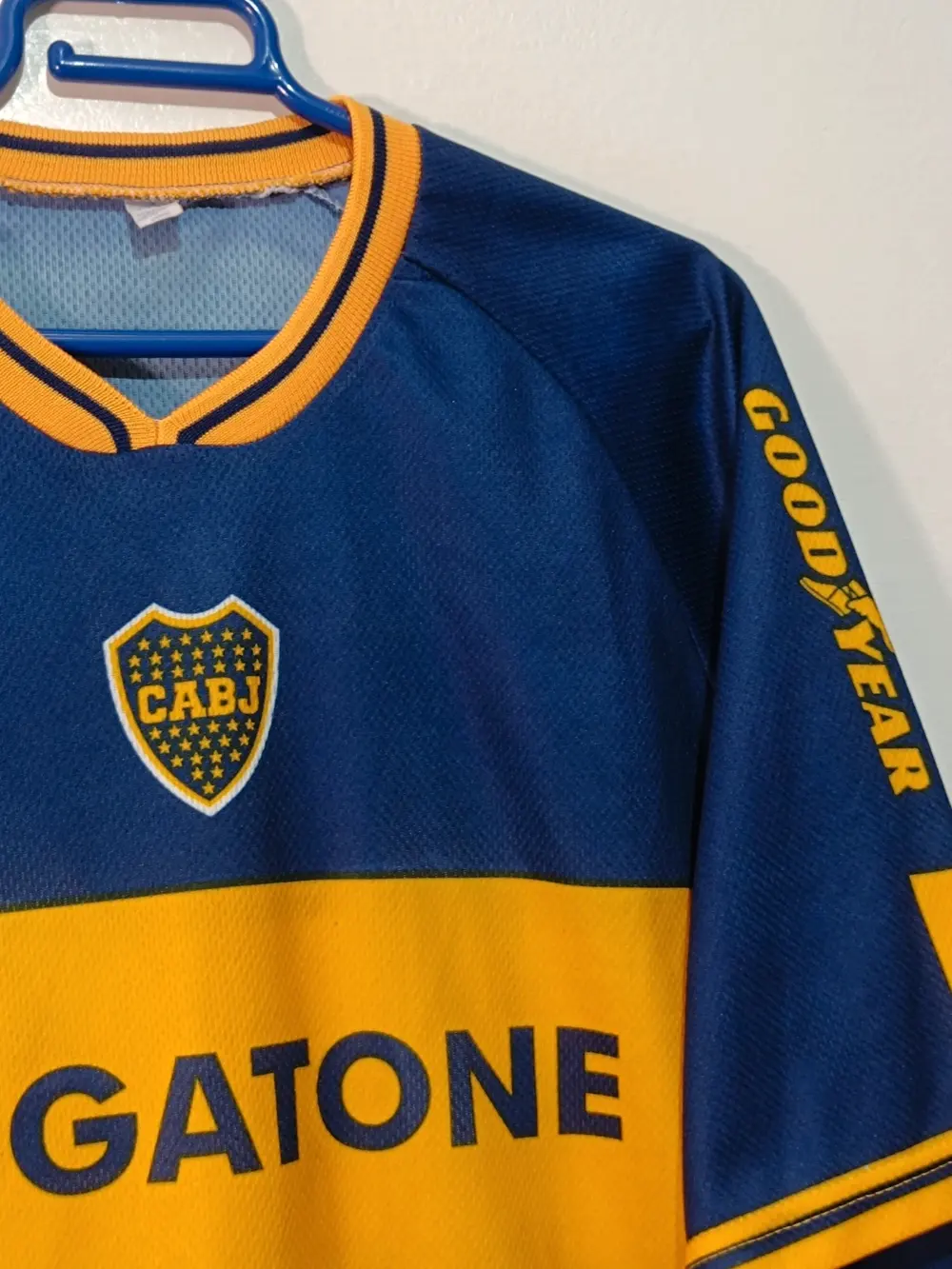 Camiseta vintage Boca Juniors Megatone 14 Palacio Talla L/XL, foto 5