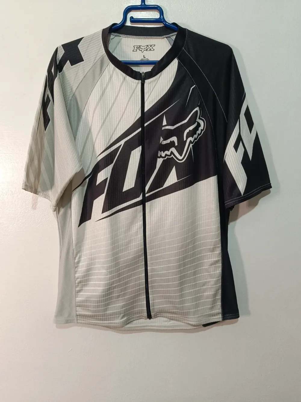 Maillot ciclismo mtb Fox cremallera talla L
