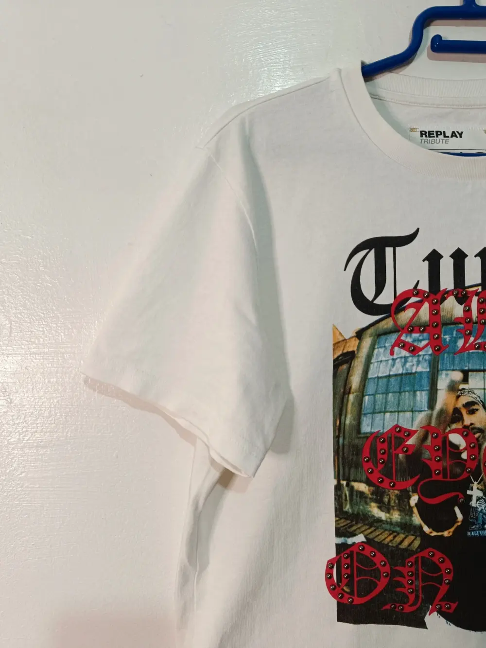 Camiseta 2Pac x Replay edición limitada Mike Miller talla M ver medidas, foto 2