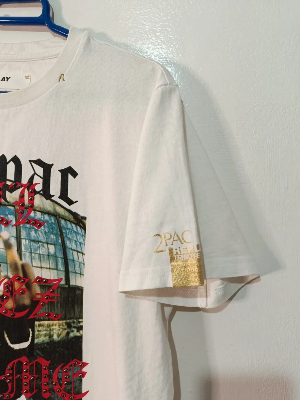 Camiseta 2Pac x Replay edición limitada Mike Miller talla M ver medidas, foto 3