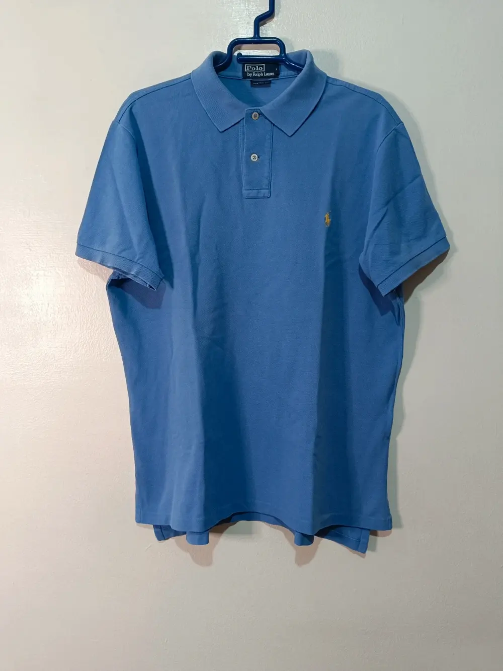 Polo Ralph Lauren "Custom Fit" azul, talla L