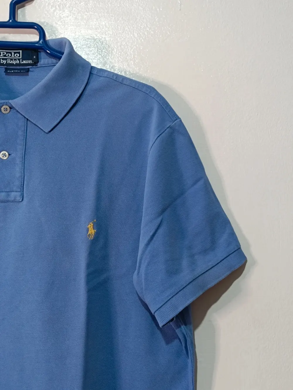 Polo Ralph Lauren "Custom Fit" azul, talla L, foto 2