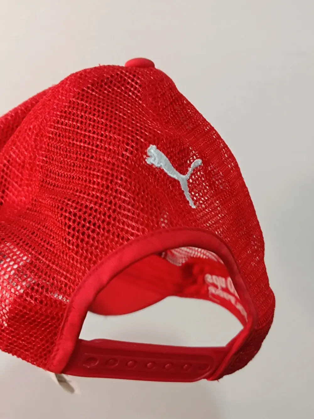 Gorra Puma x Ducati Corse, red trucker, talla única ajustable adulto unisex, foto 3