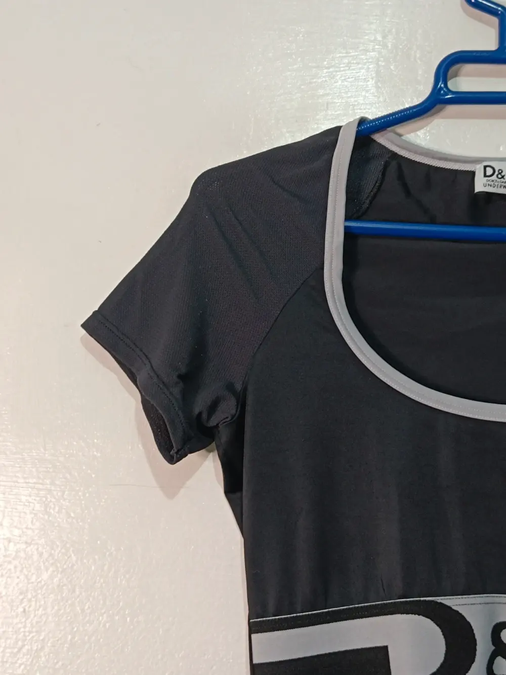 Camiseta/top Dolce & Gabbana underwear vintage Y2K talla XL ver medidas, foto 3
